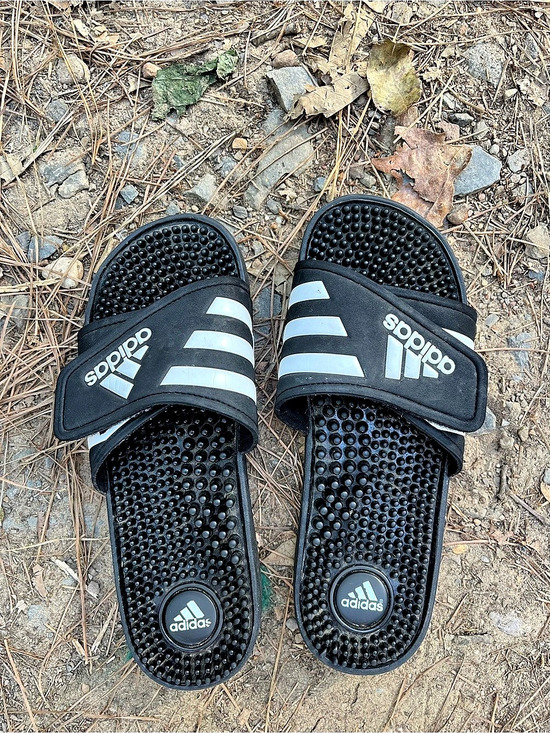 adidas Shoes - adidas Adissage Slide Sandals Black